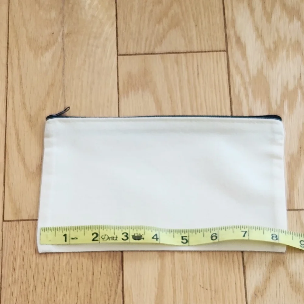 Initial E Floral Letter Organizing Zippered Pouch Or A Makeup Pouch